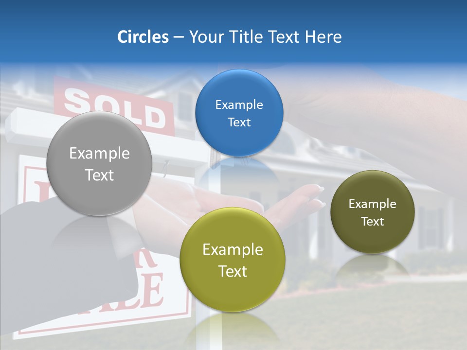Adult Finger Senior PowerPoint Template