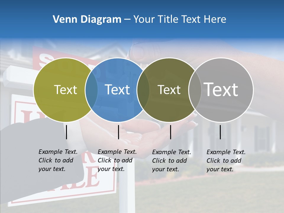 Adult Finger Senior PowerPoint Template