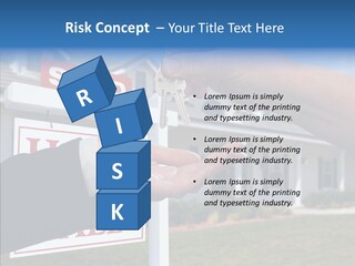 Adult Finger Senior PowerPoint Template