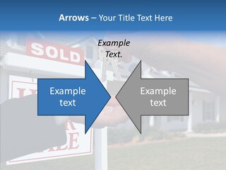 Adult Finger Senior PowerPoint Template
