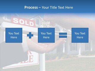 Adult Finger Senior PowerPoint Template