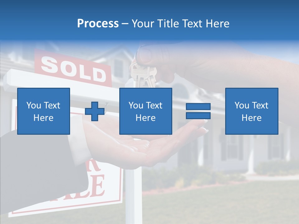 Adult Finger Senior PowerPoint Template