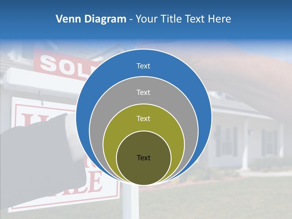 Adult Finger Senior PowerPoint Template