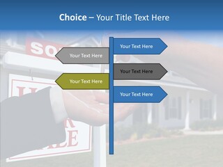 Adult Finger Senior PowerPoint Template