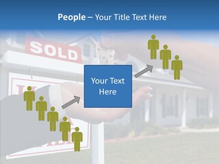 Adult Finger Senior PowerPoint Template