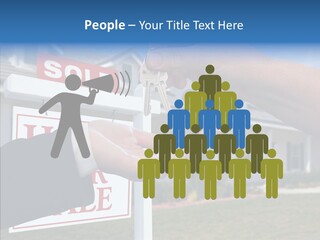 Adult Finger Senior PowerPoint Template