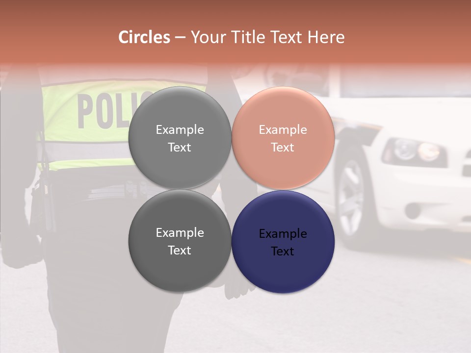 Young Caregiver Hold PowerPoint Template