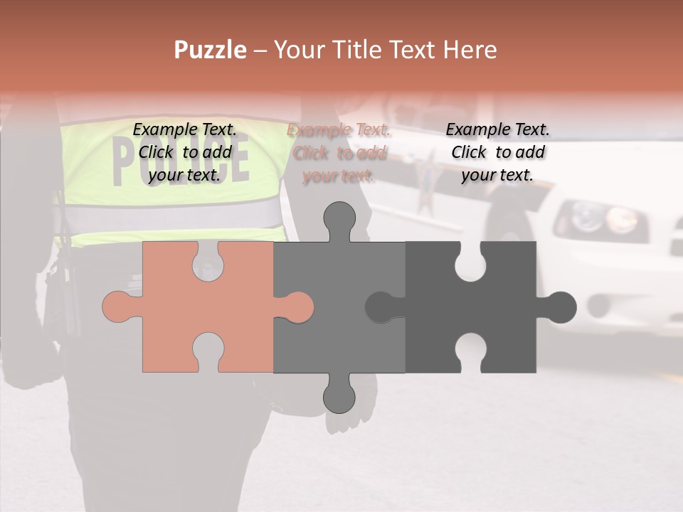 Young Caregiver Hold PowerPoint Template