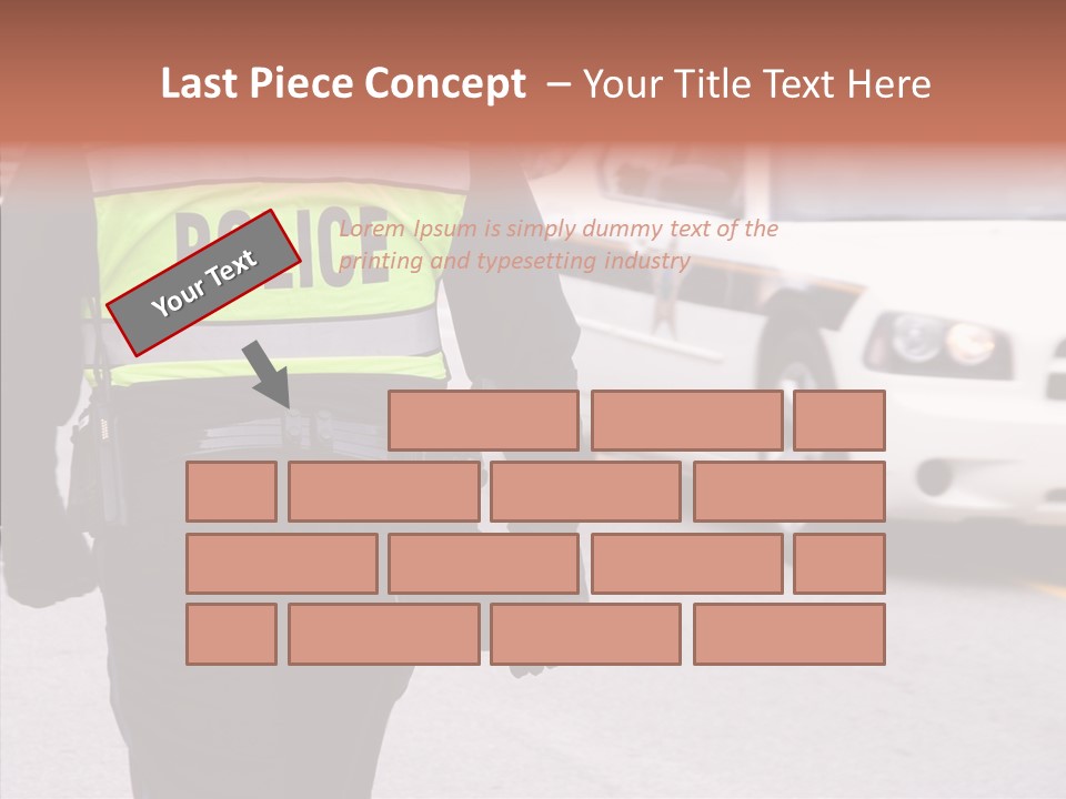 Young Caregiver Hold PowerPoint Template