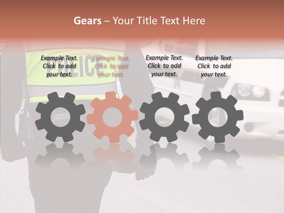 Young Caregiver Hold PowerPoint Template