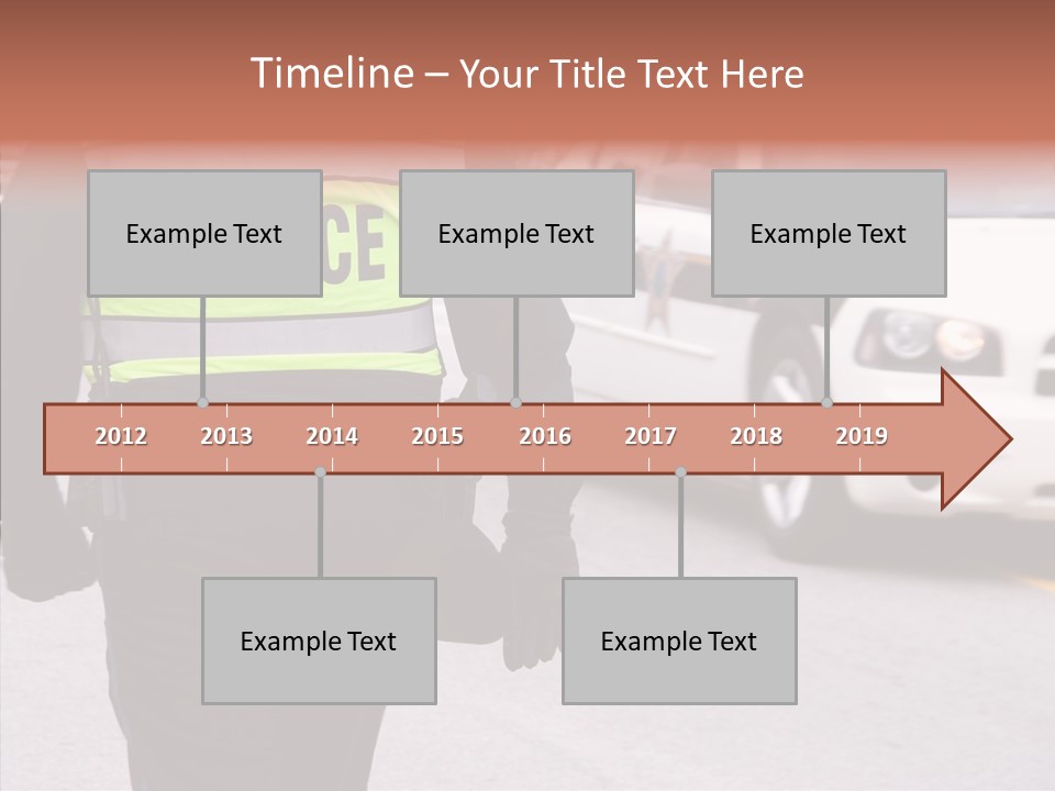 Young Caregiver Hold PowerPoint Template