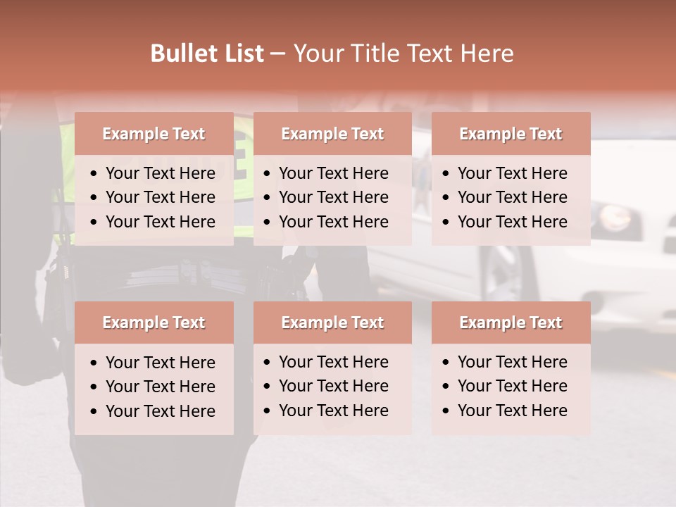 Young Caregiver Hold PowerPoint Template