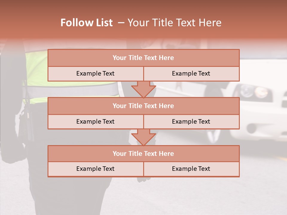 Young Caregiver Hold PowerPoint Template