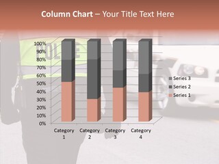 Young Caregiver Hold PowerPoint Template