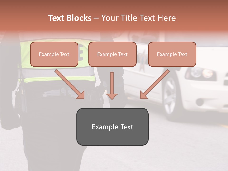Young Caregiver Hold PowerPoint Template
