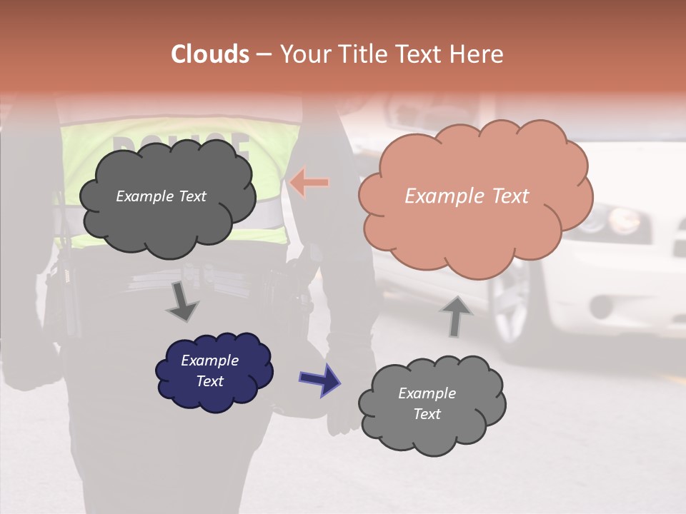 Young Caregiver Hold PowerPoint Template