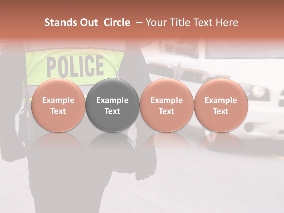 Young Caregiver Hold PowerPoint Template