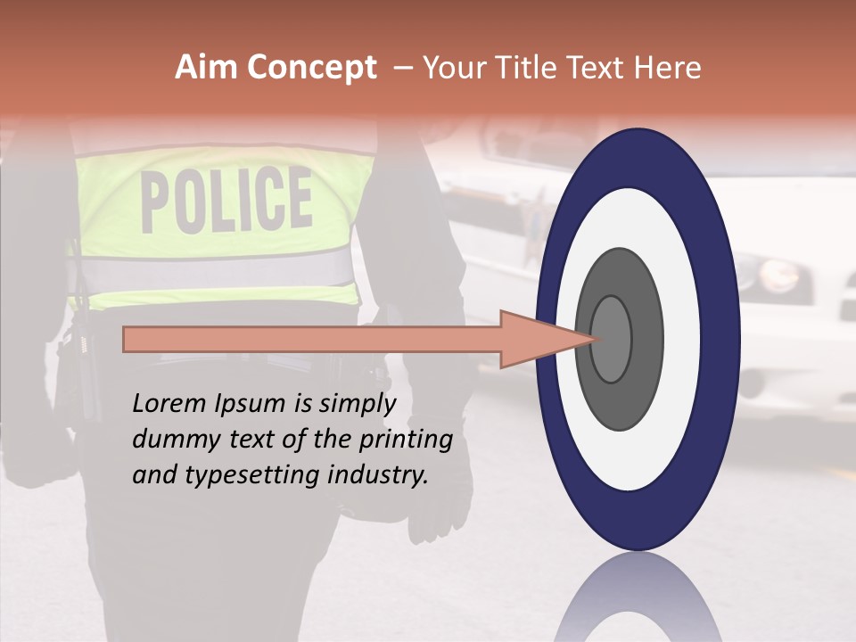 Young Caregiver Hold PowerPoint Template