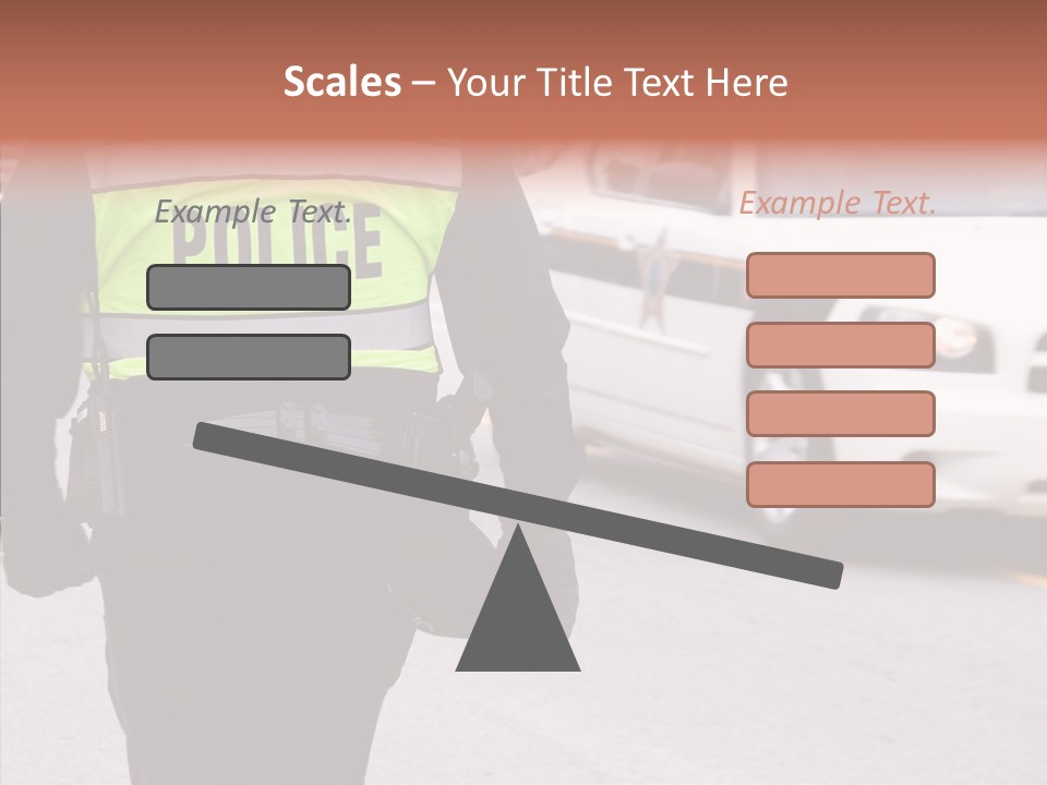 Young Caregiver Hold PowerPoint Template