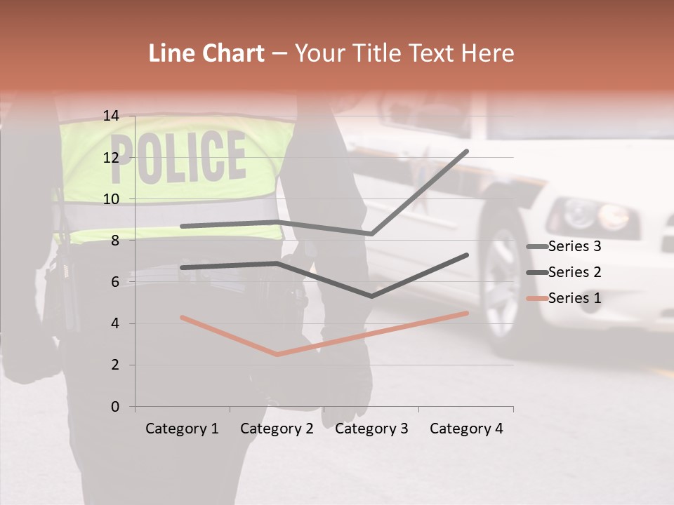 Young Caregiver Hold PowerPoint Template