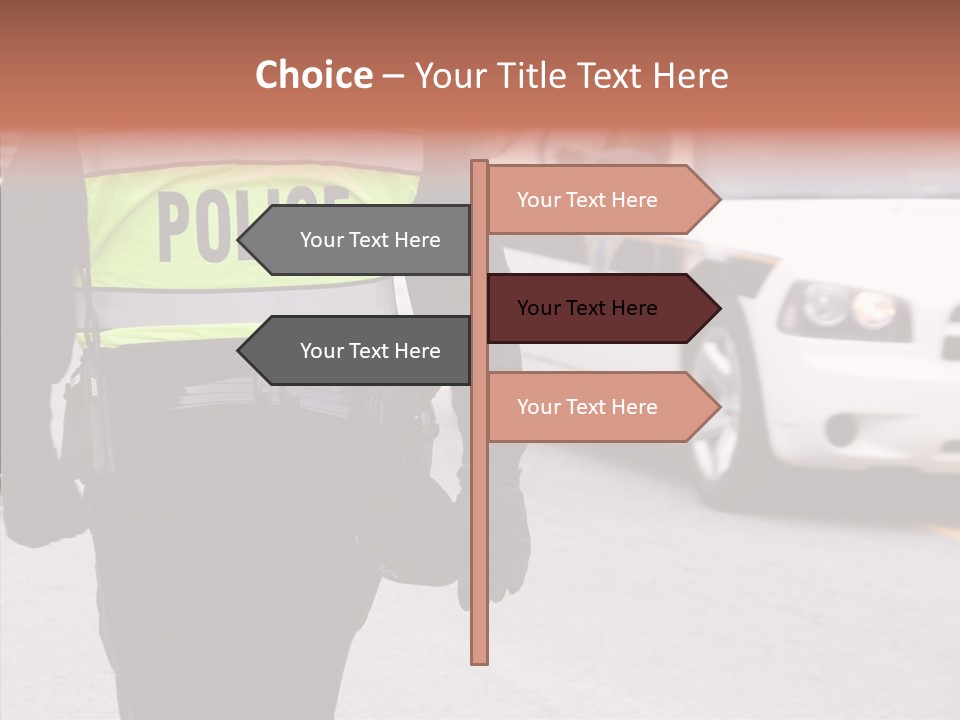 Young Caregiver Hold PowerPoint Template
