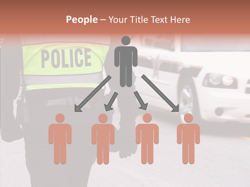 Young Caregiver Hold PowerPoint Template