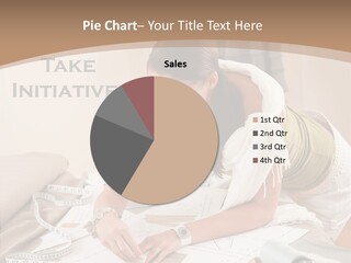 White Hand Grandmother PowerPoint Template