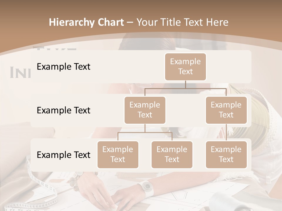 White Hand Grandmother PowerPoint Template