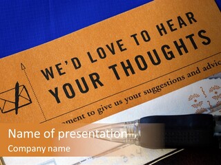 White Human Hold PowerPoint Template