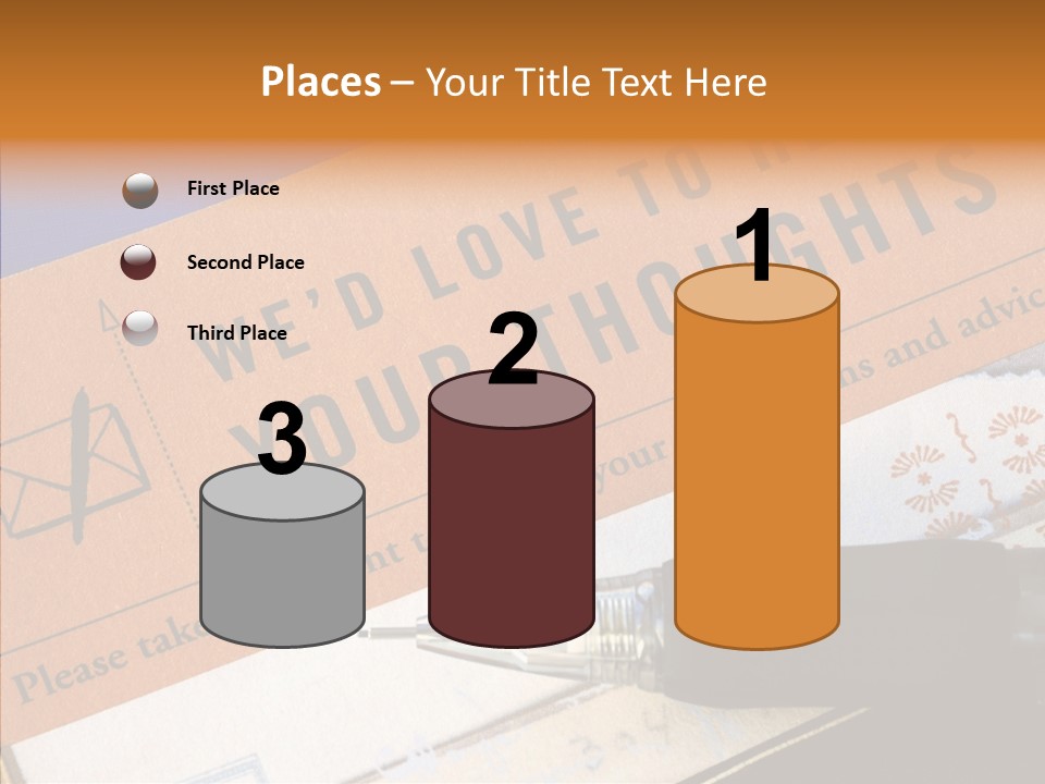 White Human Hold PowerPoint Template