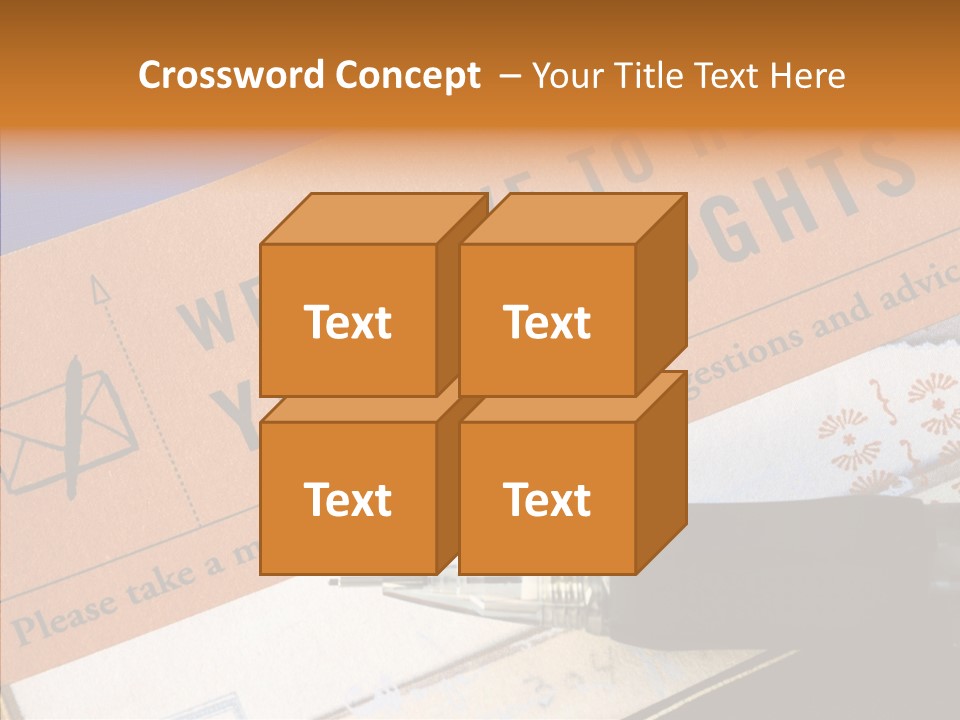 White Human Hold PowerPoint Template