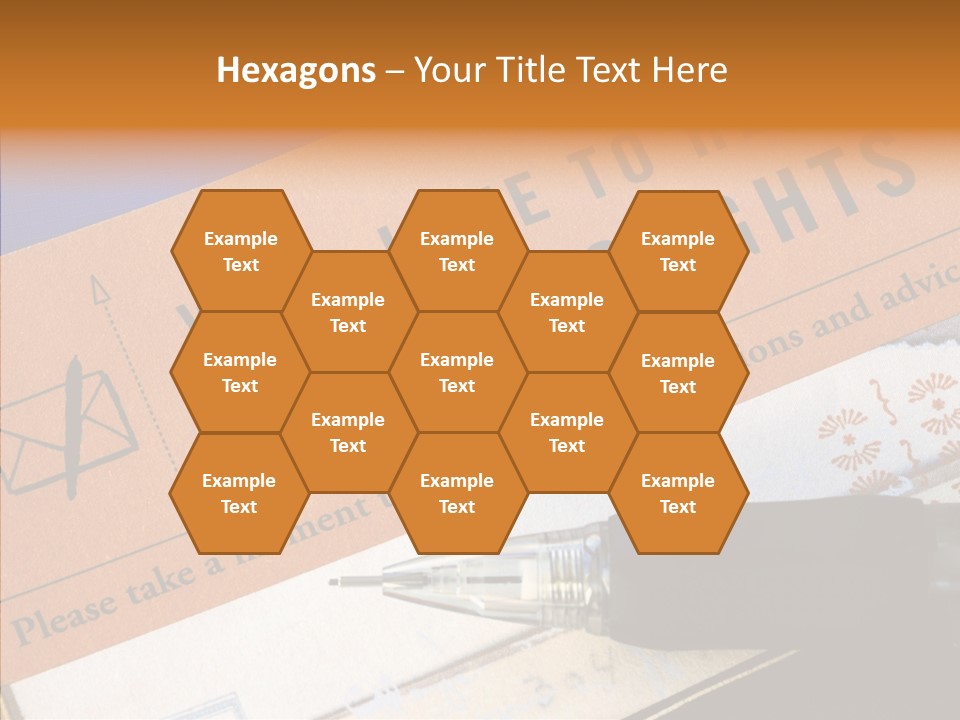 White Human Hold PowerPoint Template