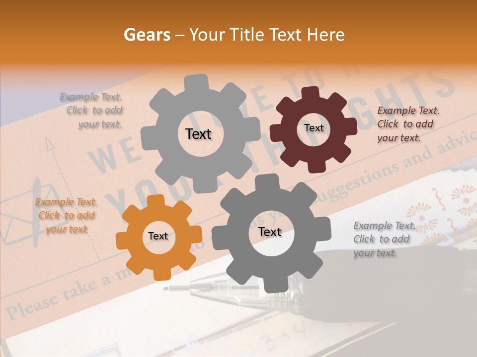 White Human Hold PowerPoint Template