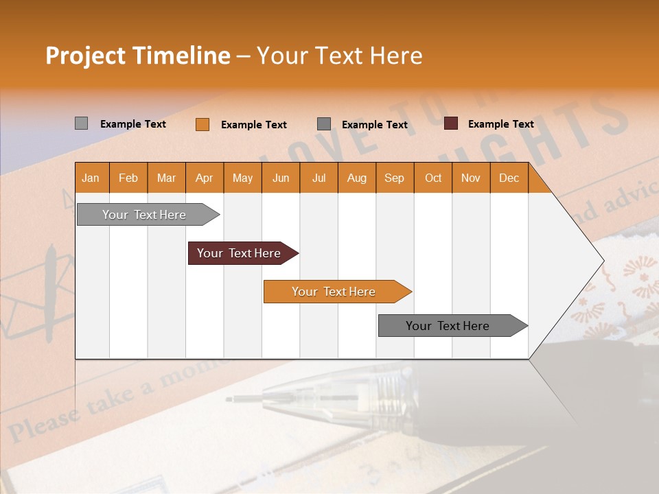 White Human Hold PowerPoint Template
