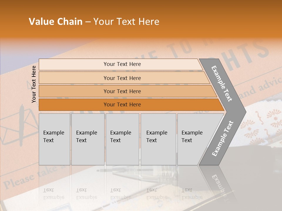 White Human Hold PowerPoint Template