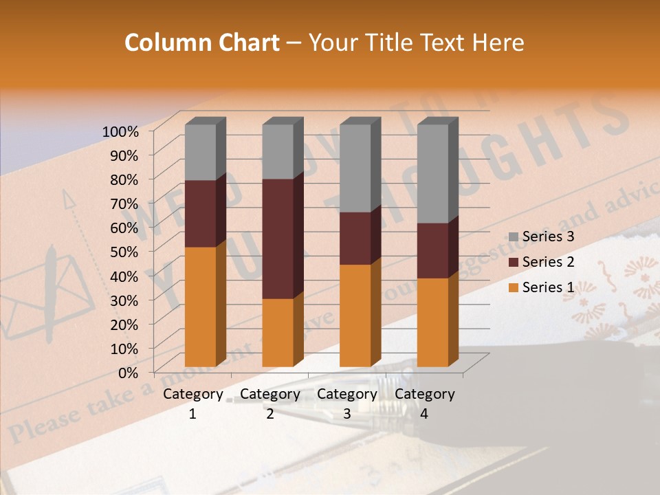 White Human Hold PowerPoint Template