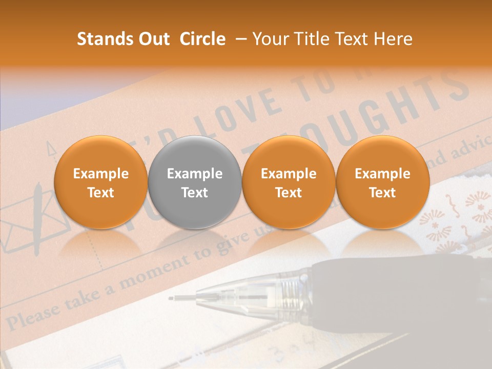 White Human Hold PowerPoint Template