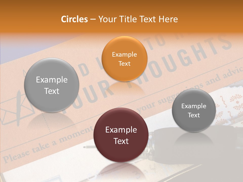 White Human Hold PowerPoint Template