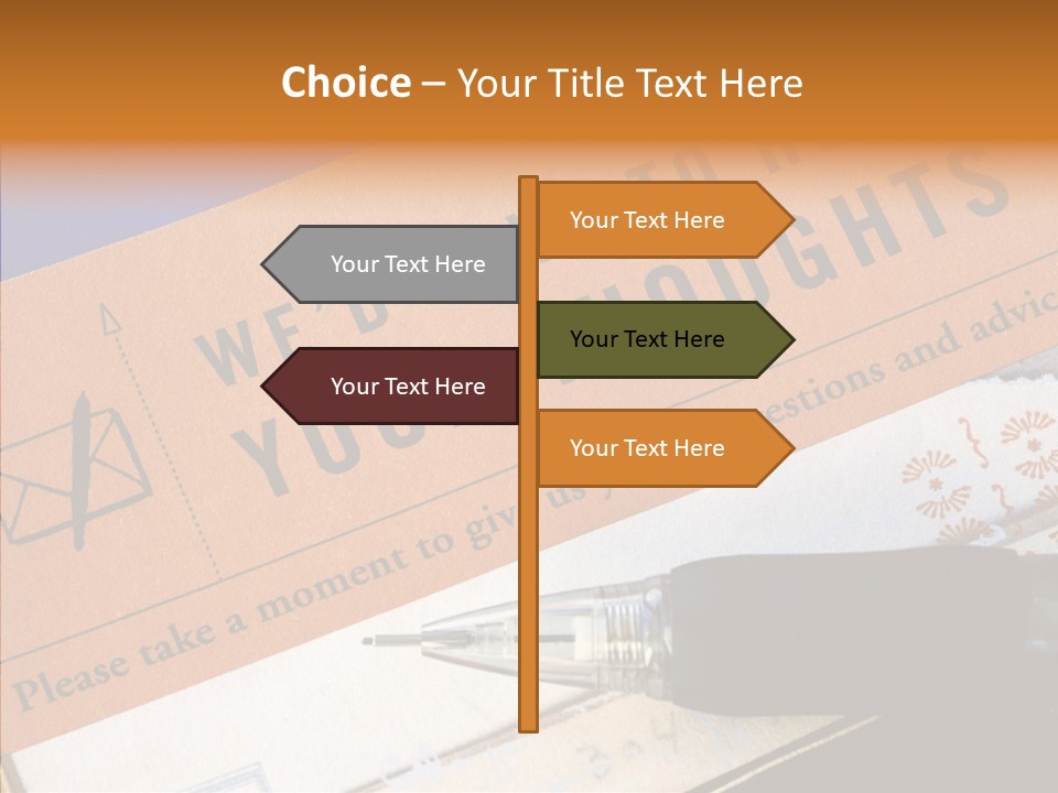 White Human Hold PowerPoint Template