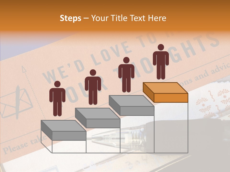 White Human Hold PowerPoint Template