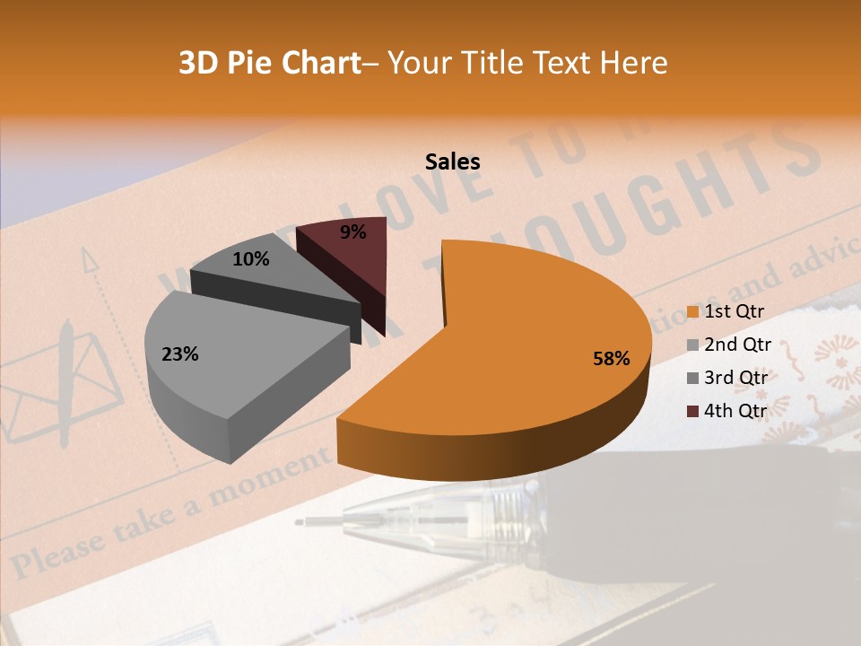 White Human Hold PowerPoint Template