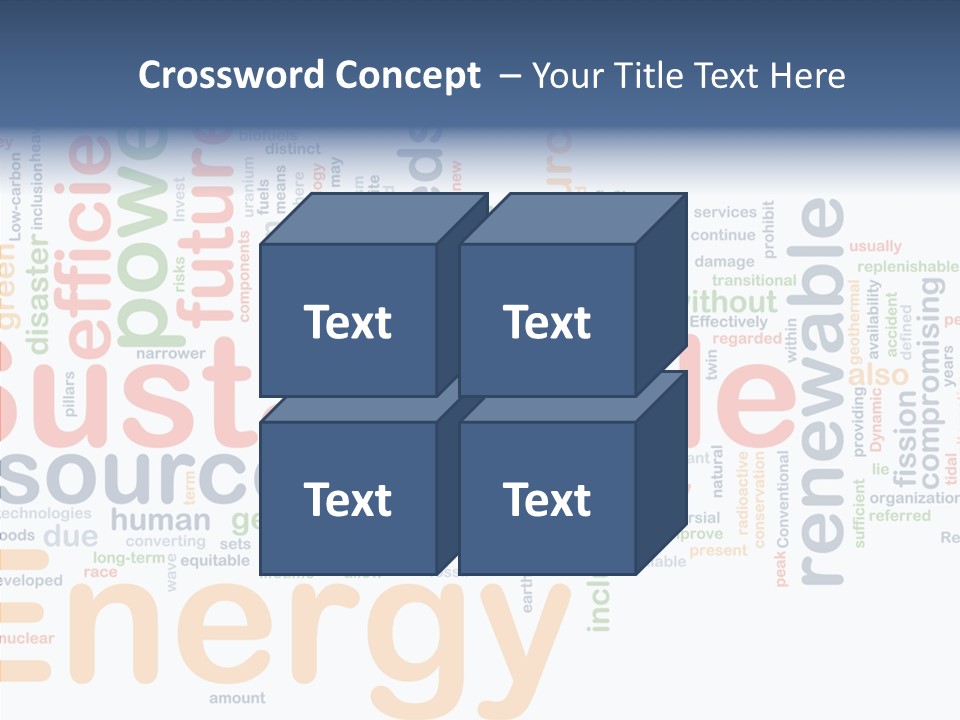 Senior  White Close Up PowerPoint Template