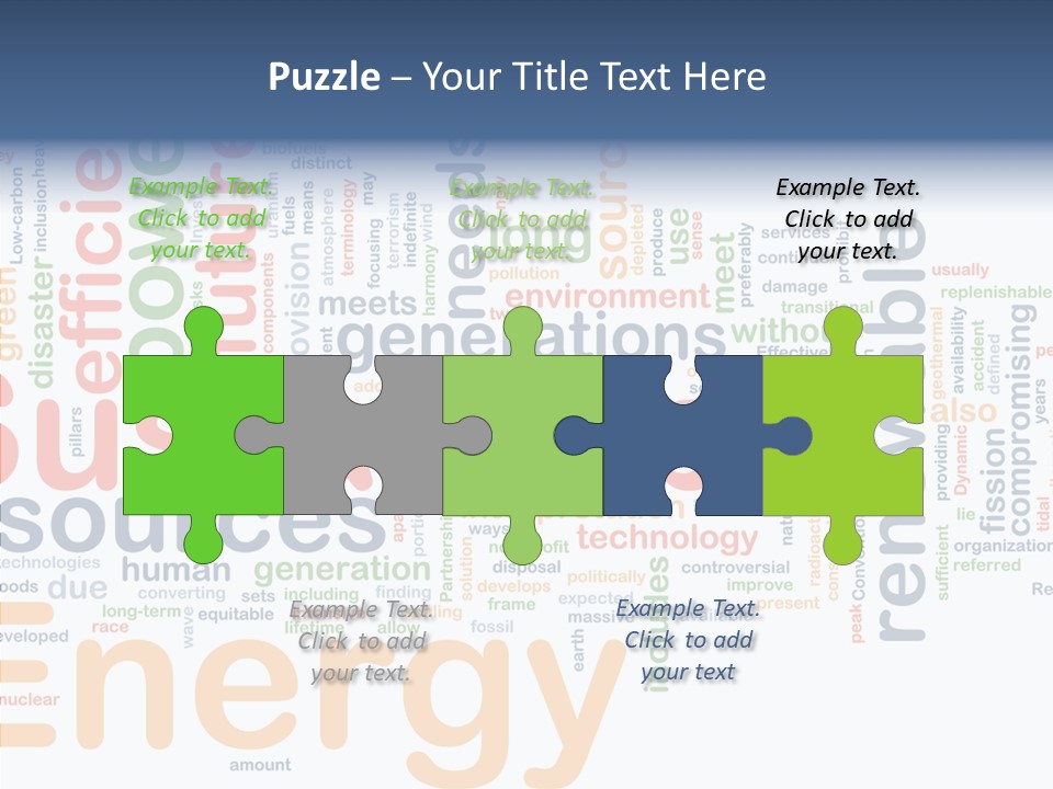 Senior  White Close Up PowerPoint Template