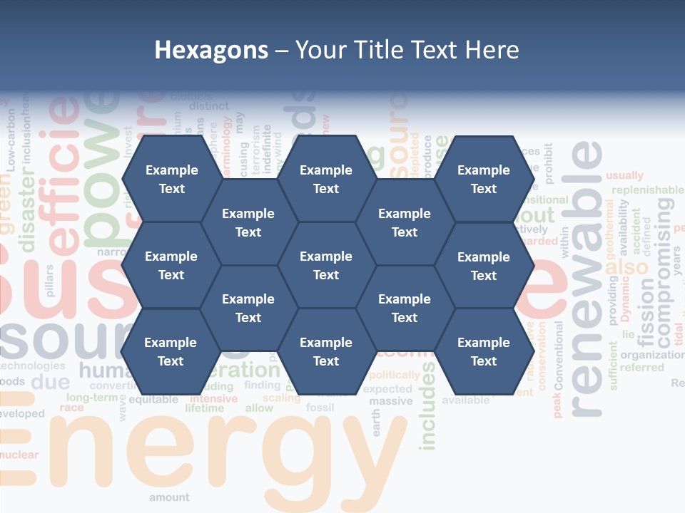 Senior  White Close Up PowerPoint Template