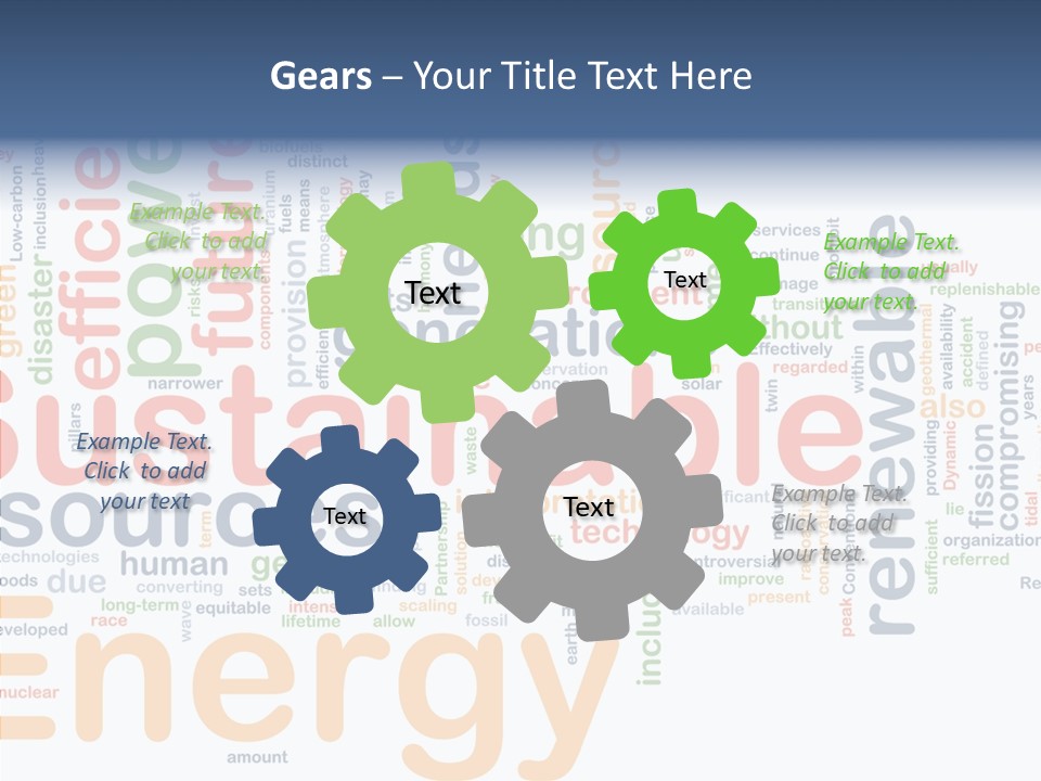 Senior  White Close Up PowerPoint Template