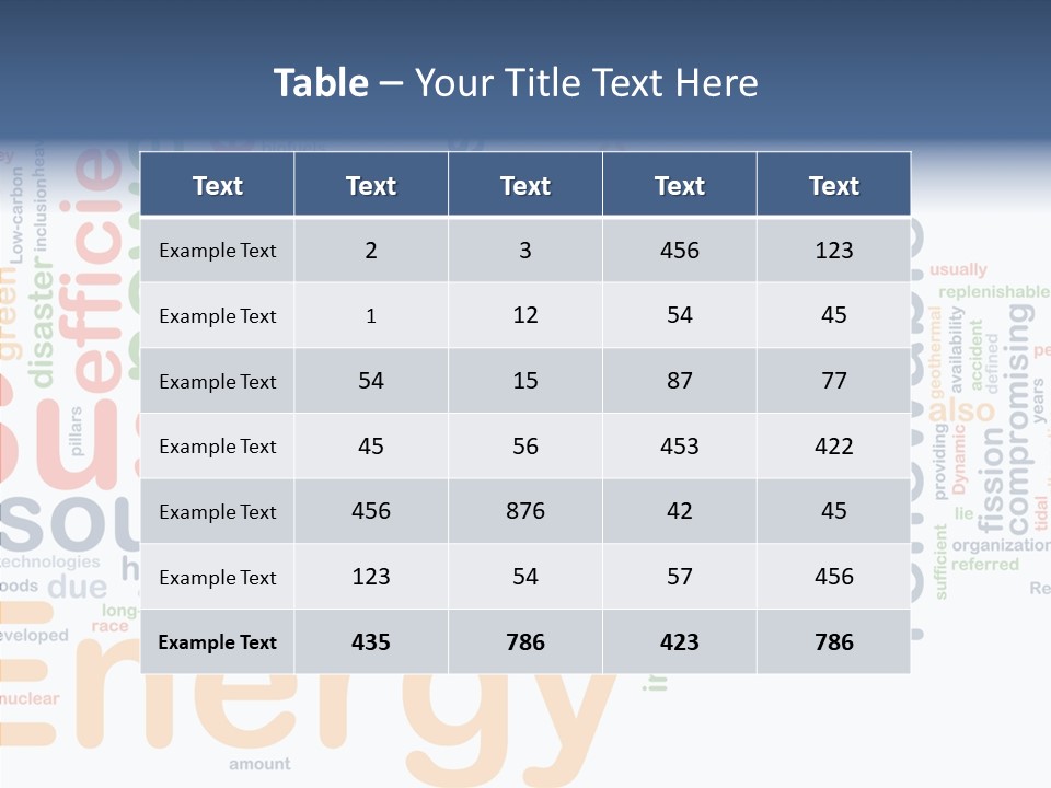 Senior  White Close Up PowerPoint Template