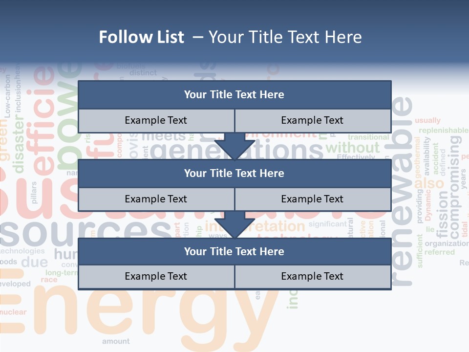Senior  White Close Up PowerPoint Template