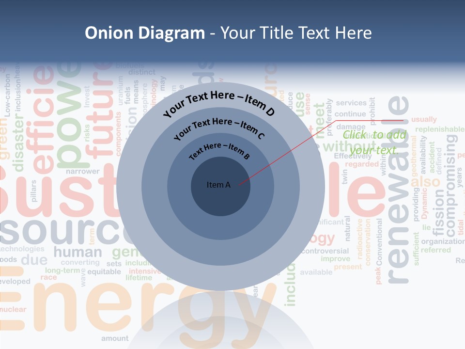 Senior  White Close Up PowerPoint Template