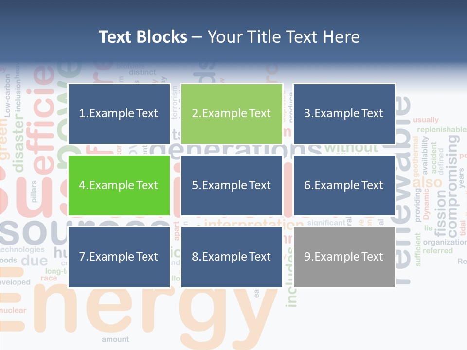 Senior  White Close Up PowerPoint Template