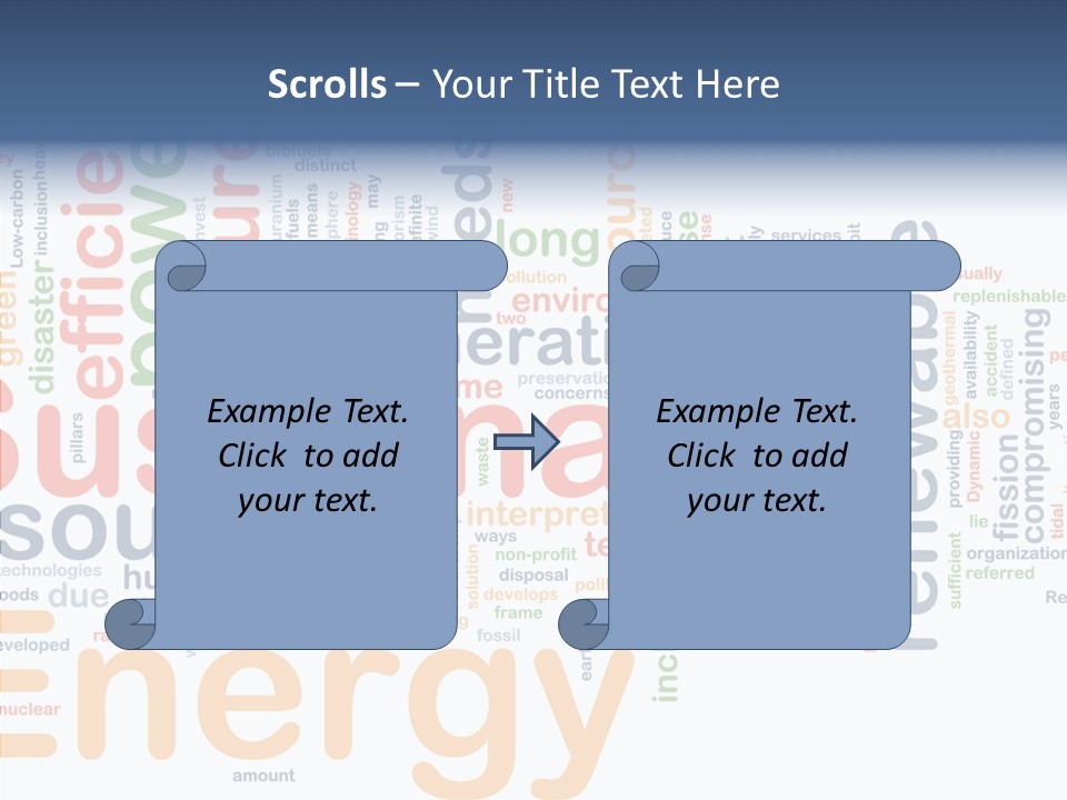 Senior  White Close Up PowerPoint Template